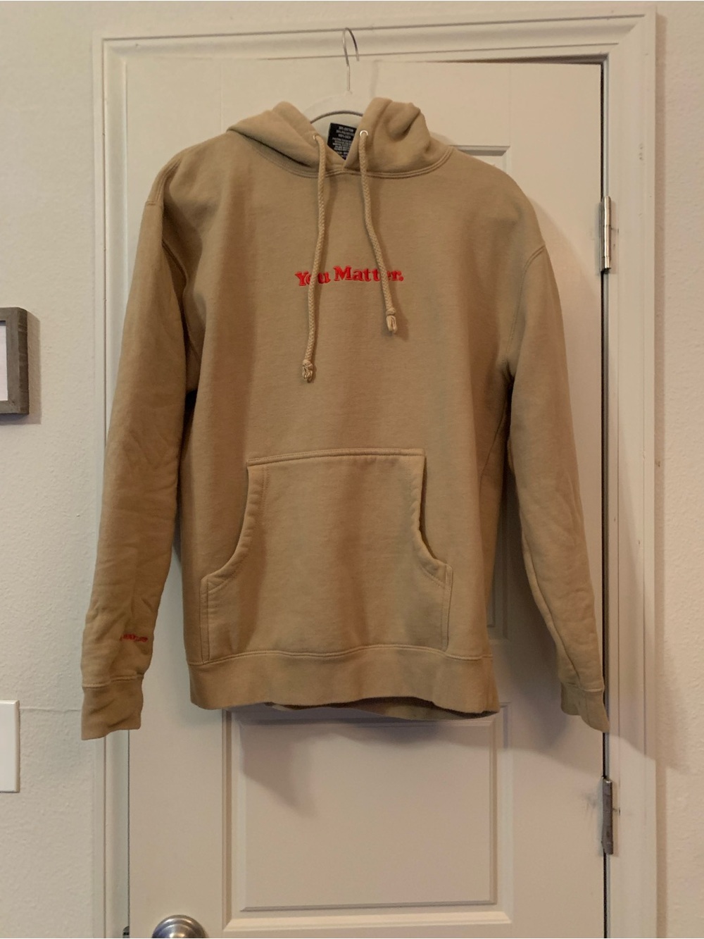 Demetrius Harmon Merch (You Matter) Men’s Tan Hoodie